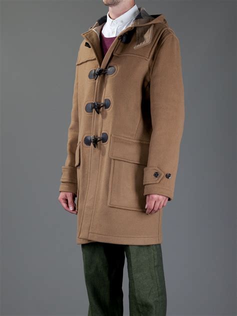 duffle coat burberry square|Burberry duffle coat men.